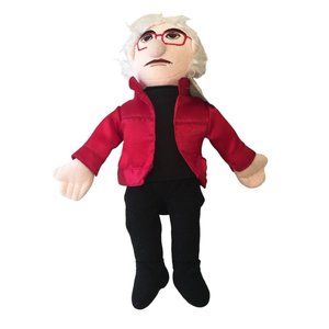 Little Thinkers ANDY WARHOL 13" Plush Character Black Red White